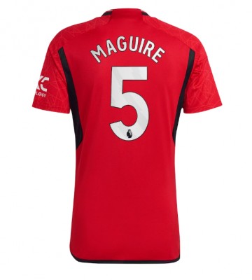 Manchester United Harry Maguire #5 Hemmatröja 2023-24 Kortärmad